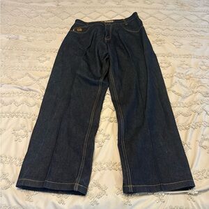 Mecca USA Jeans Baggy Wide Leg Men’s Size 36x32 Y2K Skater Hip Hop